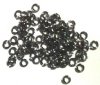 100 4mm Gunmetal Jump Rings